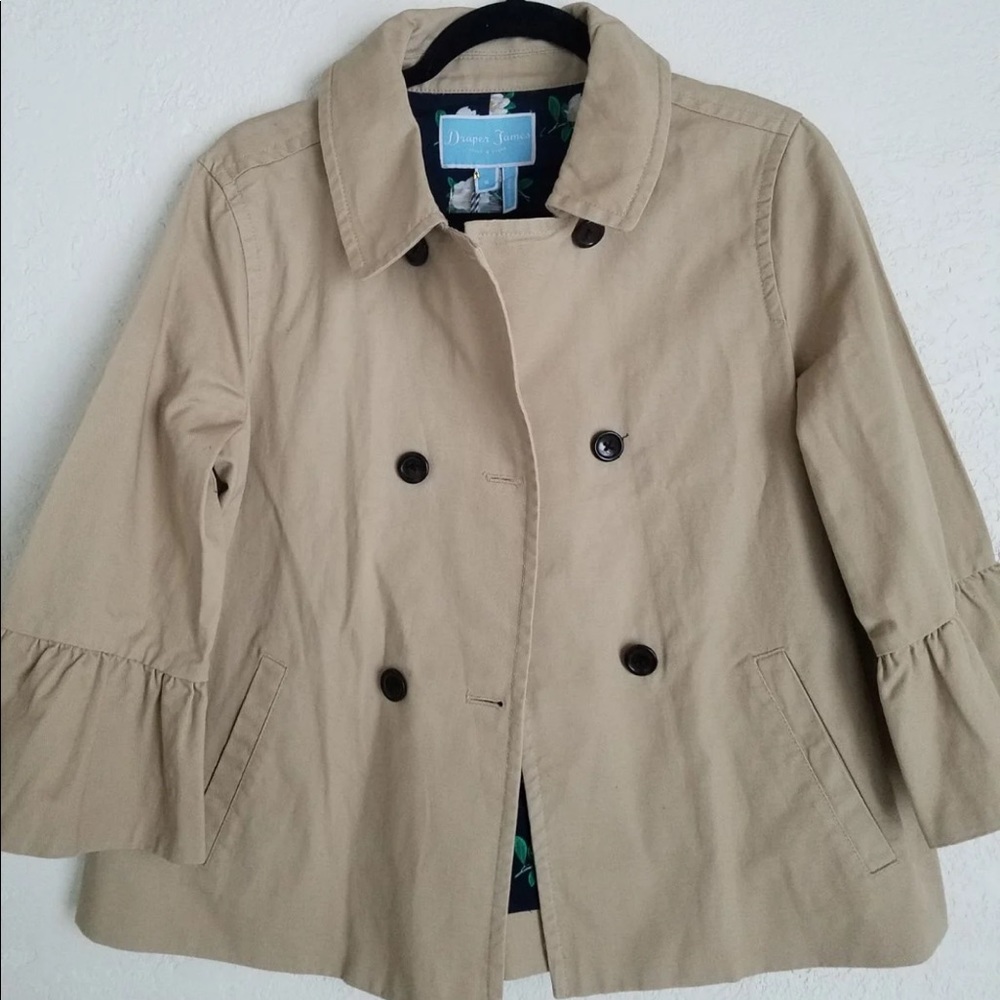 Draper James Utility Jacket Trench